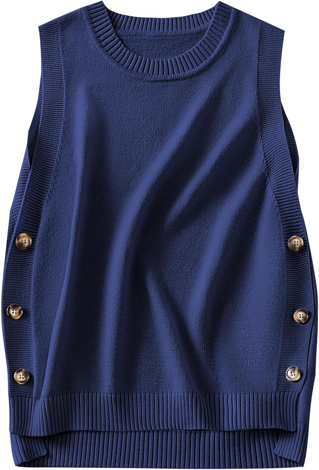 womens-sweater-vest-summer-sleeveless-crewneck-ribbed-knit-side-button-pullover-tank-tops-2025-spring-trendy-outfits